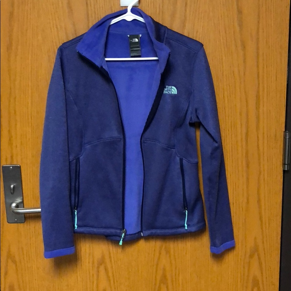 Purple North Face jacket